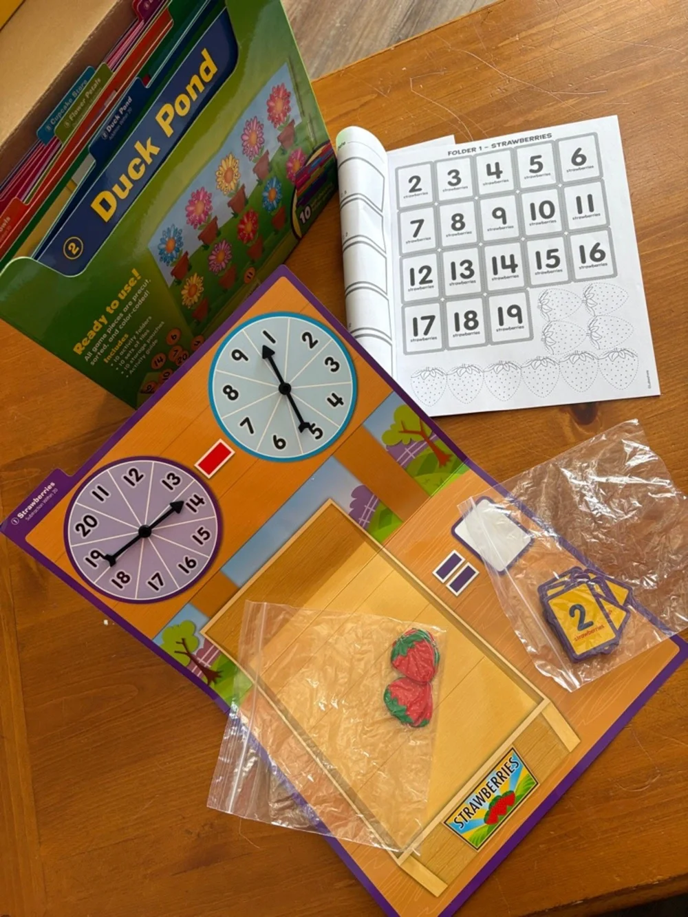 Lakeshore File Folder Games Addition And Subtraction For Grades K & 1